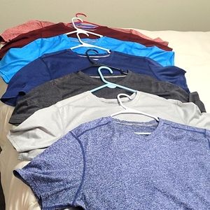 7 Jockey quick dry t-shirts- $5 each